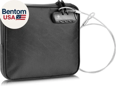 Beach Locking Bag, 9X7.5 Inch Portable Safe for Phone, Wallet, Keys | Anti-Theft