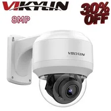 VIKYLIN IR30M Smart Detection 4K 8MP PoE IP Security Camera 5XZoom ONVIF NDAA US