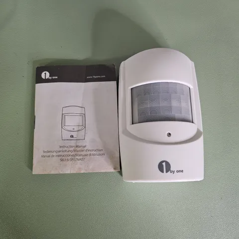 1byone Wireless Driveway Alert PIR Motion Sensor Replacement Sensor Only
