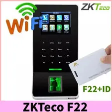Zkteco F22 TCP/IP Fingerprint Time Clock & Access Control with EM ID Card WIFI