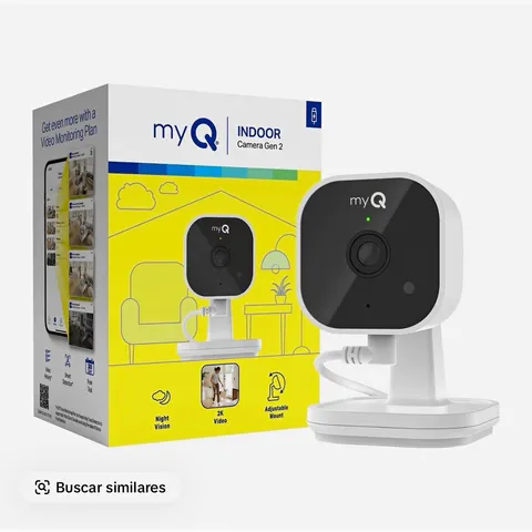 myQ Indoor Camera Gen 2 2K Wi‑Fi IP Indoor Security Cam Night Vision 2‑Way