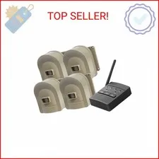 1/2 Mile Hosmart Driveway Alarm Wireless Sensor System & Driveway Sensor Alert S