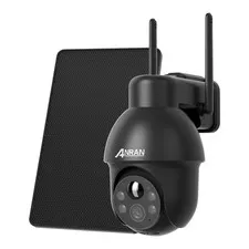 ANRAN 5MP Outdoor Solar Security Camera Wireless Wifi 2Way Audio Battery Powered