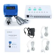 U.S. Solid Water Leak Detector Auto Shut-Off Alarm 1/2 Nsf Certified 304Ss