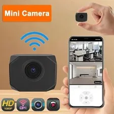 Mini Camera WiFi 1080P HD Smart Home Security Portable IP Cam Remote Monitoring