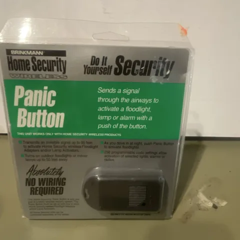Brinkmann Wireless Panic Button Activates Floodlights Lamp 829-5730-0 Black