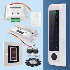 HOMSECUR APP WIFI Password Access Control Set Surface Mount Drop Bolt Lock