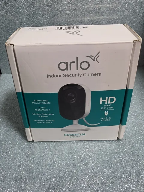 Arlo Essential 3rd Gen 2K IP Security Camera Color Night Vision Motion Detection