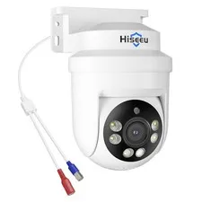 Hiseeu 5MP HDTVI Dome PTZ Home Surveillance Cameras with 355° pan and 90° til...