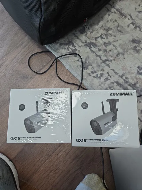 Two Factory Sealed Zumimall GX1S Wireless Outdoor WiFi Security 