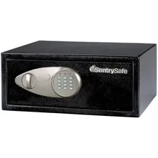 Digital Keypad Safe Box, Steel, 0.78 Cu Ft