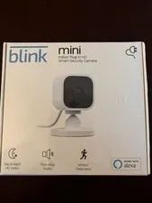 Blink Mini Indoor Plug-in HD Smart Security Camera - new in box 