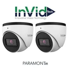 2 InVid PAR-ALLTXIRA28 2 Megapixel Outdoor Turret Camera 2.8mm