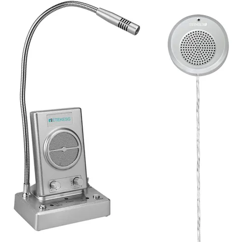 Efficient Window Intercom System for Hospitals, Restaurants