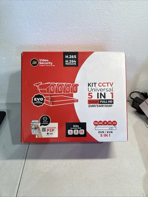 CCTV KIT Universal 5 In 1 1080p Full HD Video Security