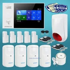 HOMSECUR Wireless WIFI 4G 2G RFID SMS Autodial Burglar Intruder Alarm System