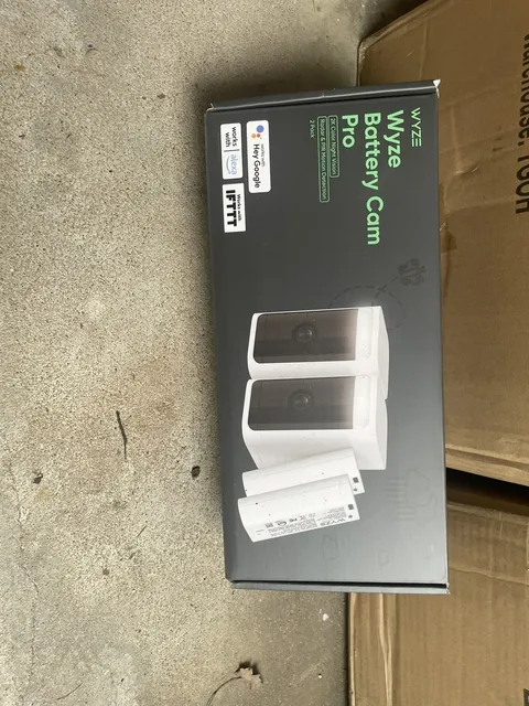 Wyze Battery Cam Pro 2-Pack - 2K HDR Wireless Cameras w/ Mounts  