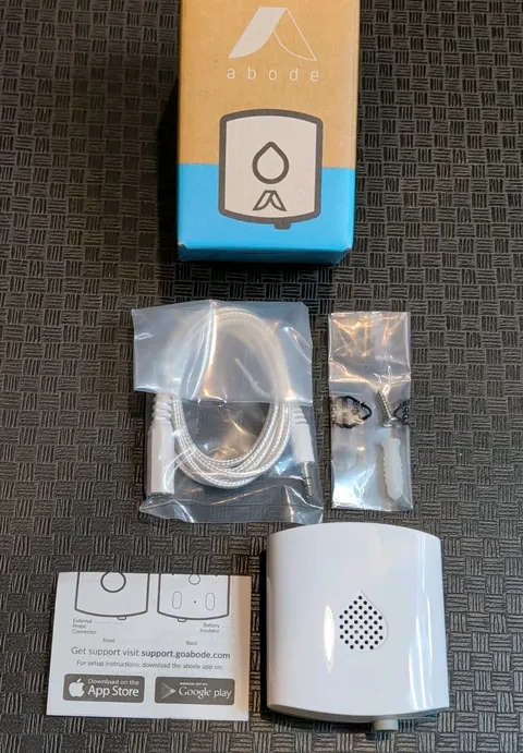 Abode Water Leak Sensor - Wireless Smart Home Security