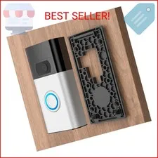 No-Drill Adhesive Doorbell Mount Compatible with Video Doorbell (2nd Generation
