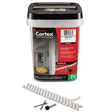 Fastenmaster Cortex No. 8 X 2-3/4 In. L Star Trim Head Self Tapping Trim Screws