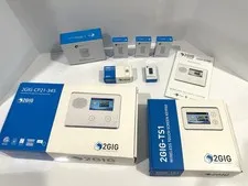 2GIG Security Kit w Wireless Keypad, Door/Window, Doorbell, Motion Detector, Fob