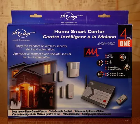 Skylink AM-001 Wireless Alarm Security Panel No WiFi No Cloud Vintage w/Manual