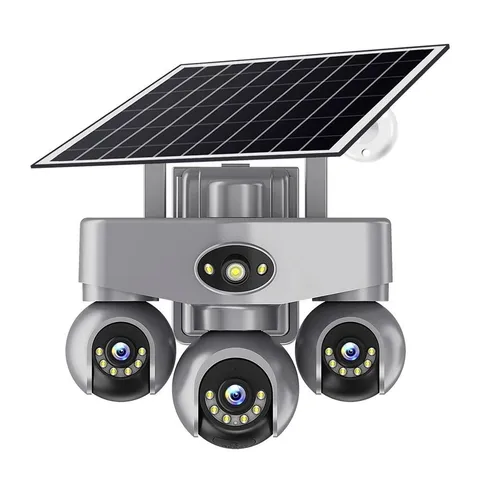 AOV Solar PTZ Cam – 4G/WiFi, 3/4/5‑Lens, 3/4‑Screen Options