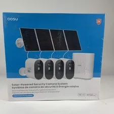 New Aosu Solar-Powered Security System PoE Security Camera C7P2BH11