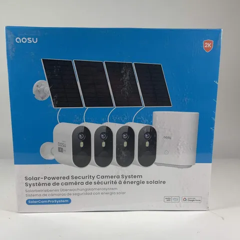 New Aosu Solar-Powered Security System PoE Security Camera C7P2BH11