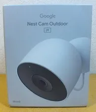 Google Nest Cam Outdoor. Wired power + WiFi signal, 2nd Gen.