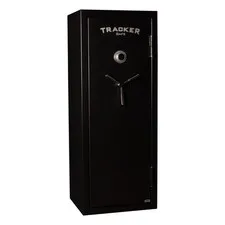 Tracker Safe, 12-Gun, 60 Min Fire Safe, Mechanical/Dial Lock, Lock Type: