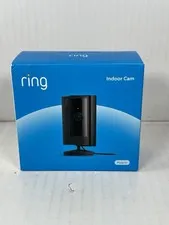 Ring Indoor Cam 2nd Gen Plug-In 1080p HD WiFi Security Camera Black NEW