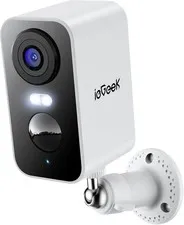 Camara De Seguridad Với Bateria Recargable Y Sirena De Alarma Estilo Lujo