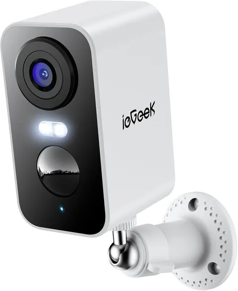 Camara De Seguridad Với Bateria Recargable Y Sirena De Alarma Estilo Lujo
