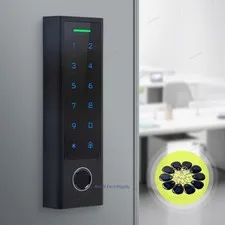 HOMSECUR Waterproof IP66 APP WIFI RFID Access Control Touch Keypad Anti-Vandal