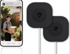 Detiko 2K Window Security Camera Dual-Band 5GHz 2.4GHz WiFi Indoor Night Vision