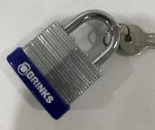 New Brinks Steel Locking Bolt Padlock 40mm