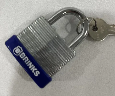 New Brinks Steel Locking Bolt Padlock 40mm