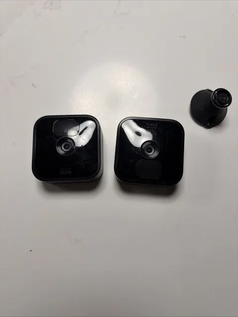 Two Blink 3rd Generation Wireless Outdoor Security Cameras