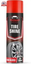 Tire Shine Spray - 18.6 fl oz, High-Gloss Hydrophobic Tire Dressing, Safe for Al