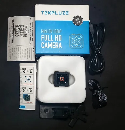 TEKPLUZE Mini DV 1080P HD Camera Security Pet Cam Surveillance