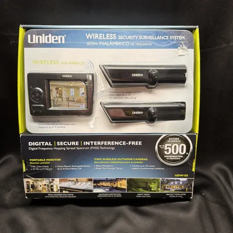 Uniden Wireless Security Surveillance System  UDW155