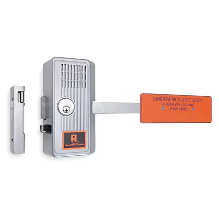 Alarm Lock 250Xus28 Emergency Exit Door Alarm, 99Db, Chrome