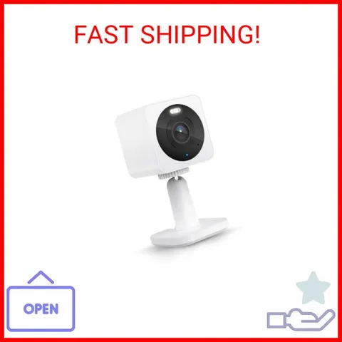 Wyze Cam OG Indoor/Outdoor 1080p Wi-Fi Smart Home Security Camera with Color Nig