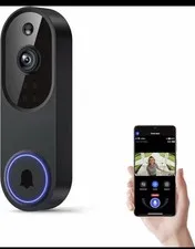 Wireless Smart Wifi Doorbell Camera 1080p HD night Vision Two-way Audio