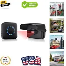 Wireless Driveway Alarm with 600FT Range,Motion Sensor Alarms with 58 Chimes,...