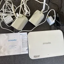 5 Zmodo Wireless Security Recording cameras. With one TB modem.  