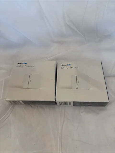 Simplisafe Entry Sensors For Window & Door Protection. 2 New And Sealed