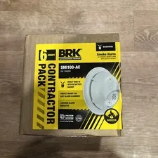 BRK SMI100-AC Smoke Alarm 6pk Brand New Sealed In The Box Free Shipping