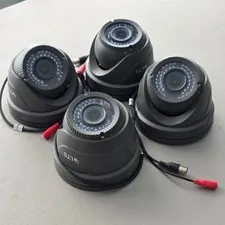 LTS CMT1813B 1.3MP Turret Security Cameras - Lot of 4
